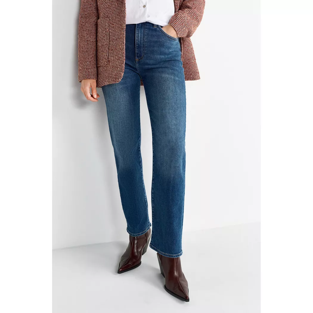 RichRoyal Flared Fit Jeans Denim Blue 26/L32 Women