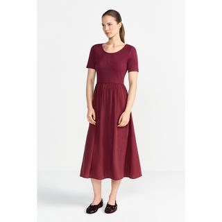 Rich & Royal Vestito Midi Maniche Corte  