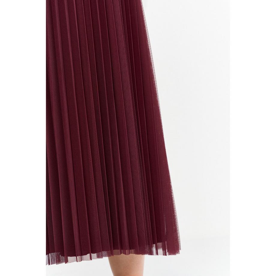 Rich & Royal Plissierter Midi Rock  