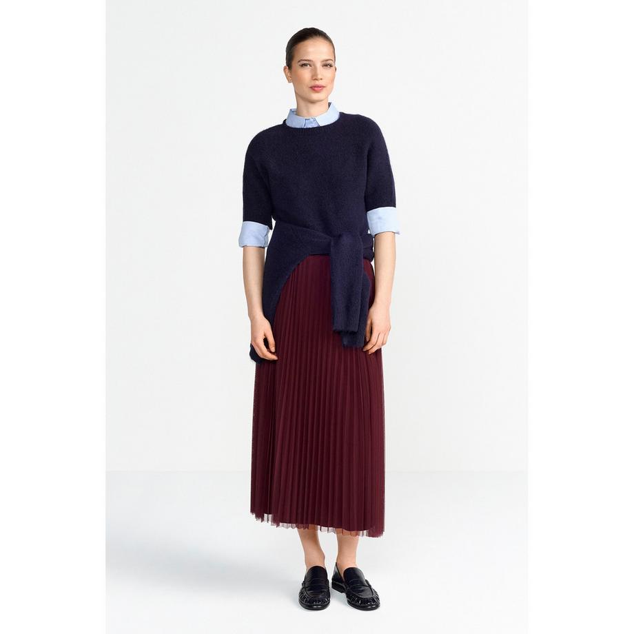 Rich & Royal Plissierter Midi Rock  