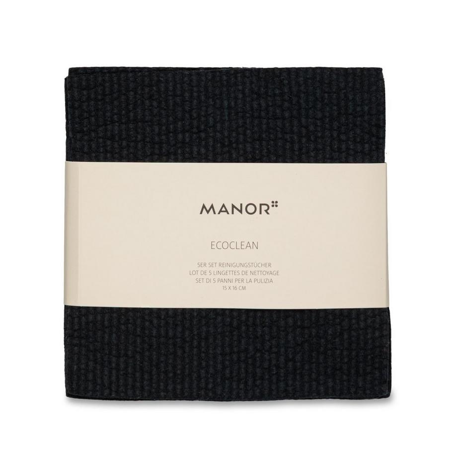 Chiffons de nettoyage, set de 5