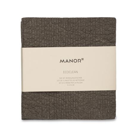 Manor Panno per la pulizia, set da 5 EcoClean 