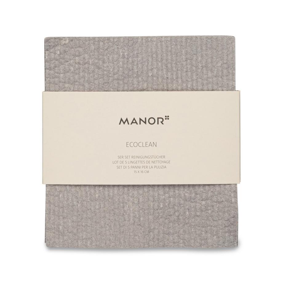 Chiffons de nettoyage, set de 5