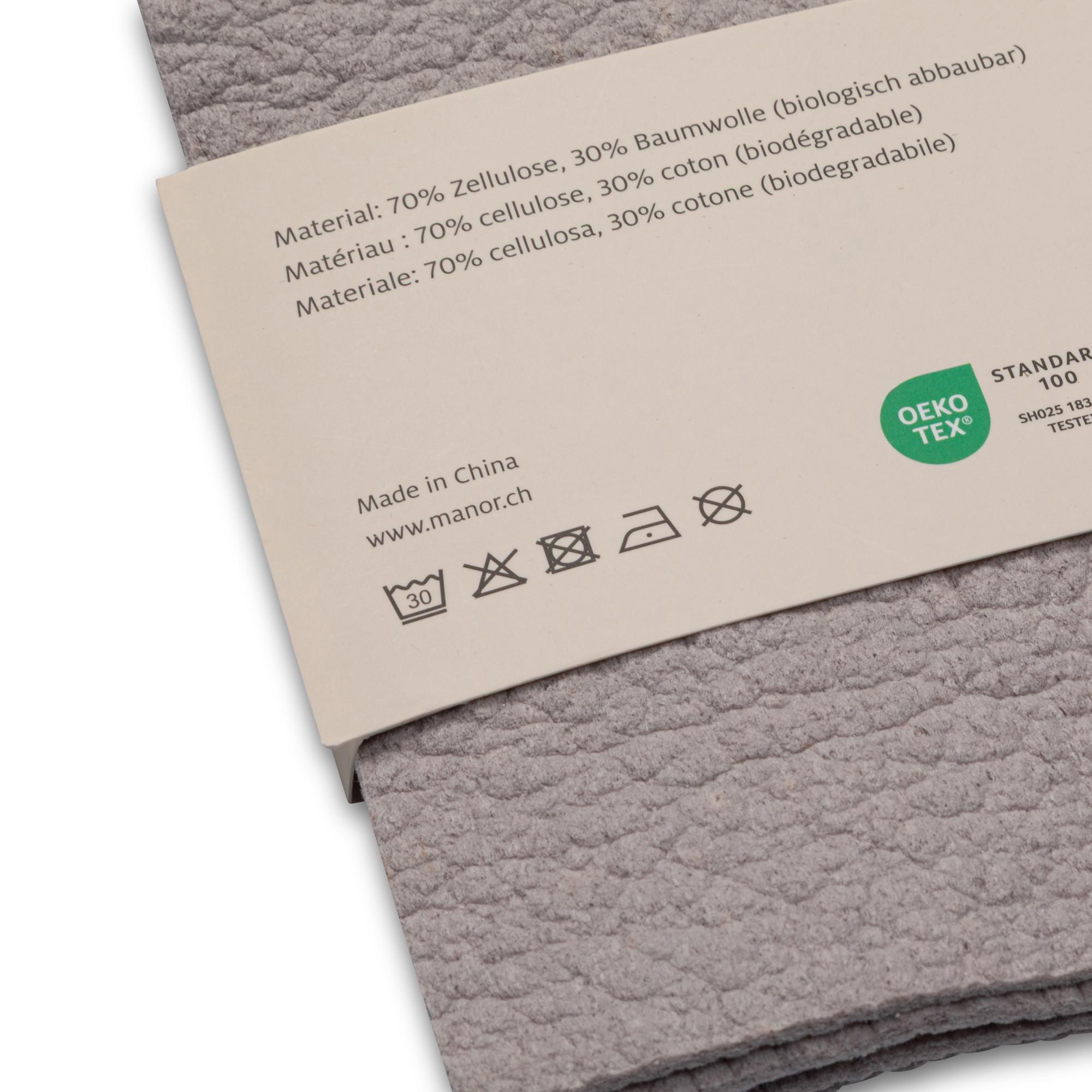 Manor Panno per la pulizia, set da 5 EcoClean 