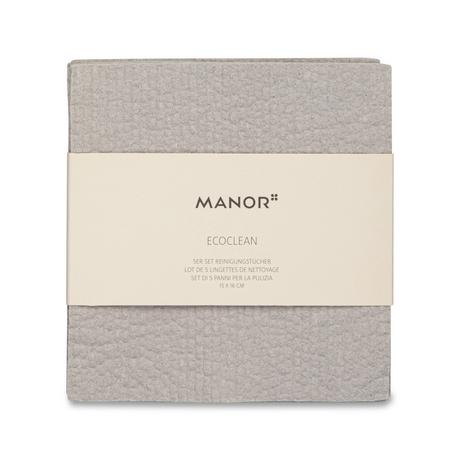 Manor Panno per la pulizia, set da 5 EcoClean 