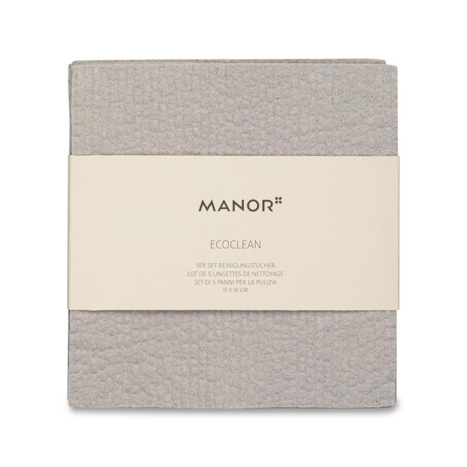 Chiffons de nettoyage, set de 5