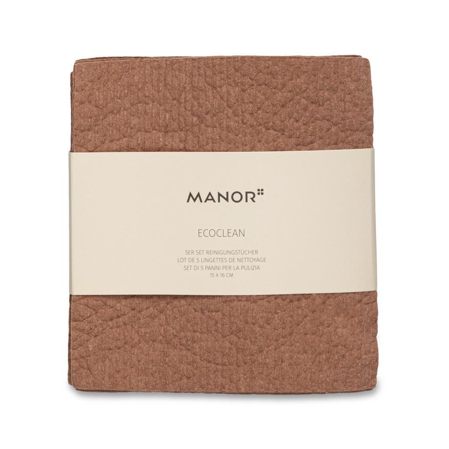 Chiffons de nettoyage, set de 5