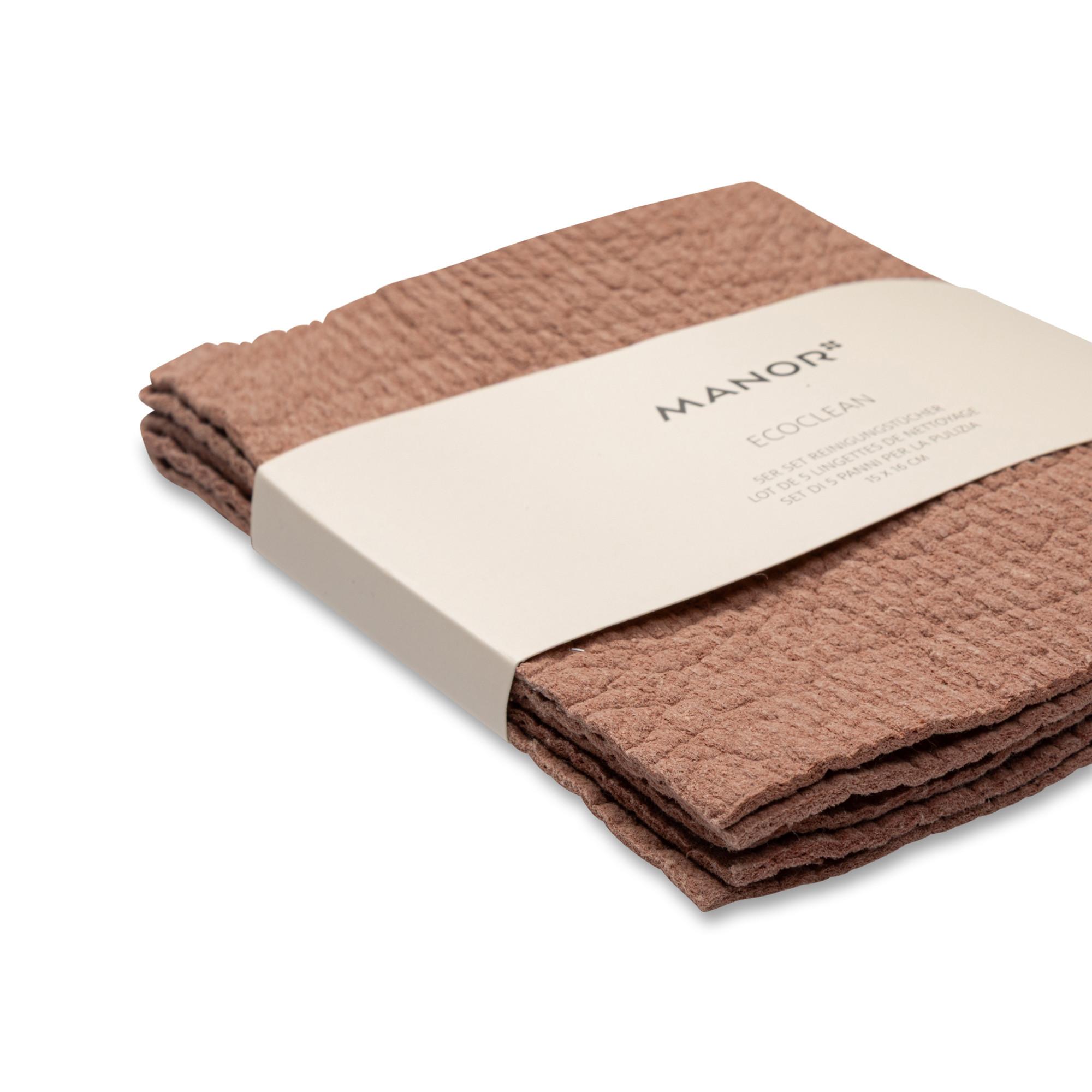 Manor Chiffons de nettoyage, set de 5 EcoClean 