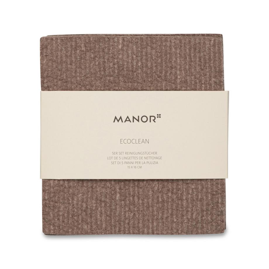 Chiffons de nettoyage, set de 5