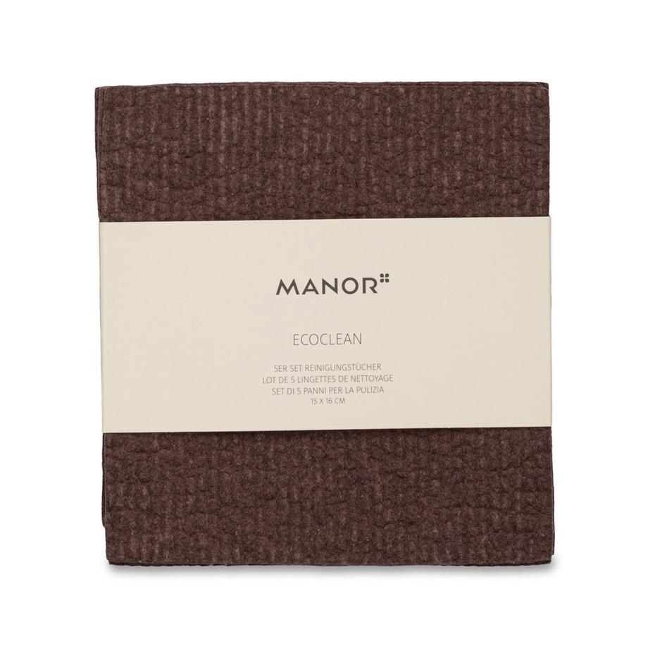 Chiffons de nettoyage, set de 5