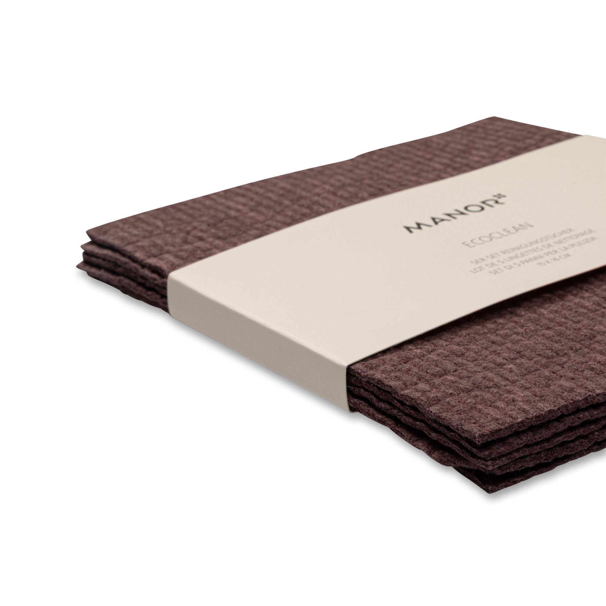 Manor Panno per la pulizia, set da 5 EcoClean 