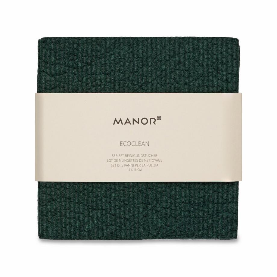 Chiffons de nettoyage, set de 5