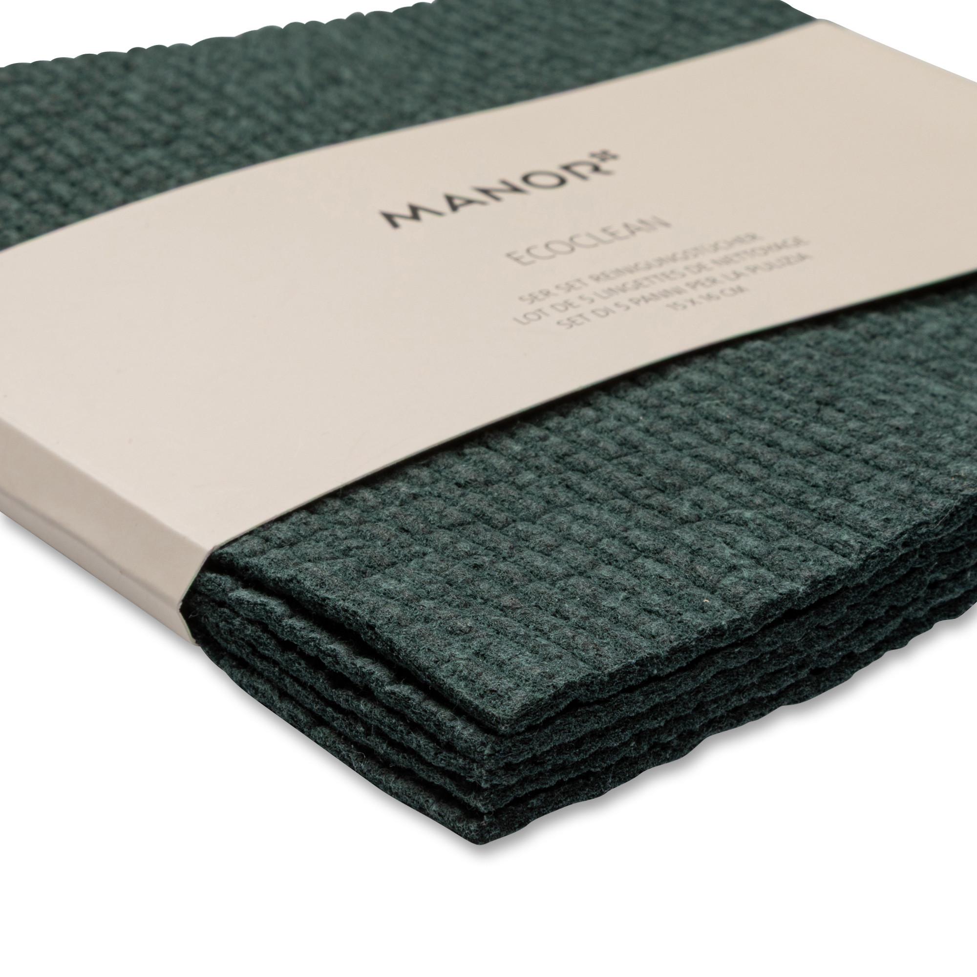 Manor Chiffons de nettoyage, set de 5 EcoClean 