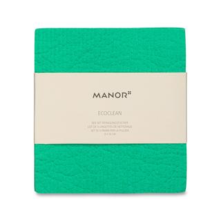 Manor Panno per la pulizia, set da 5 EcoClean 