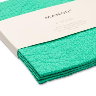 Manor Panno per la pulizia, set da 5 EcoClean 