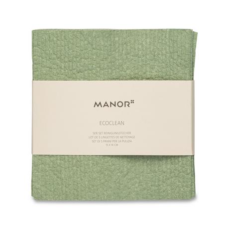 Manor Chiffons de nettoyage, set de 5 EcoClean 