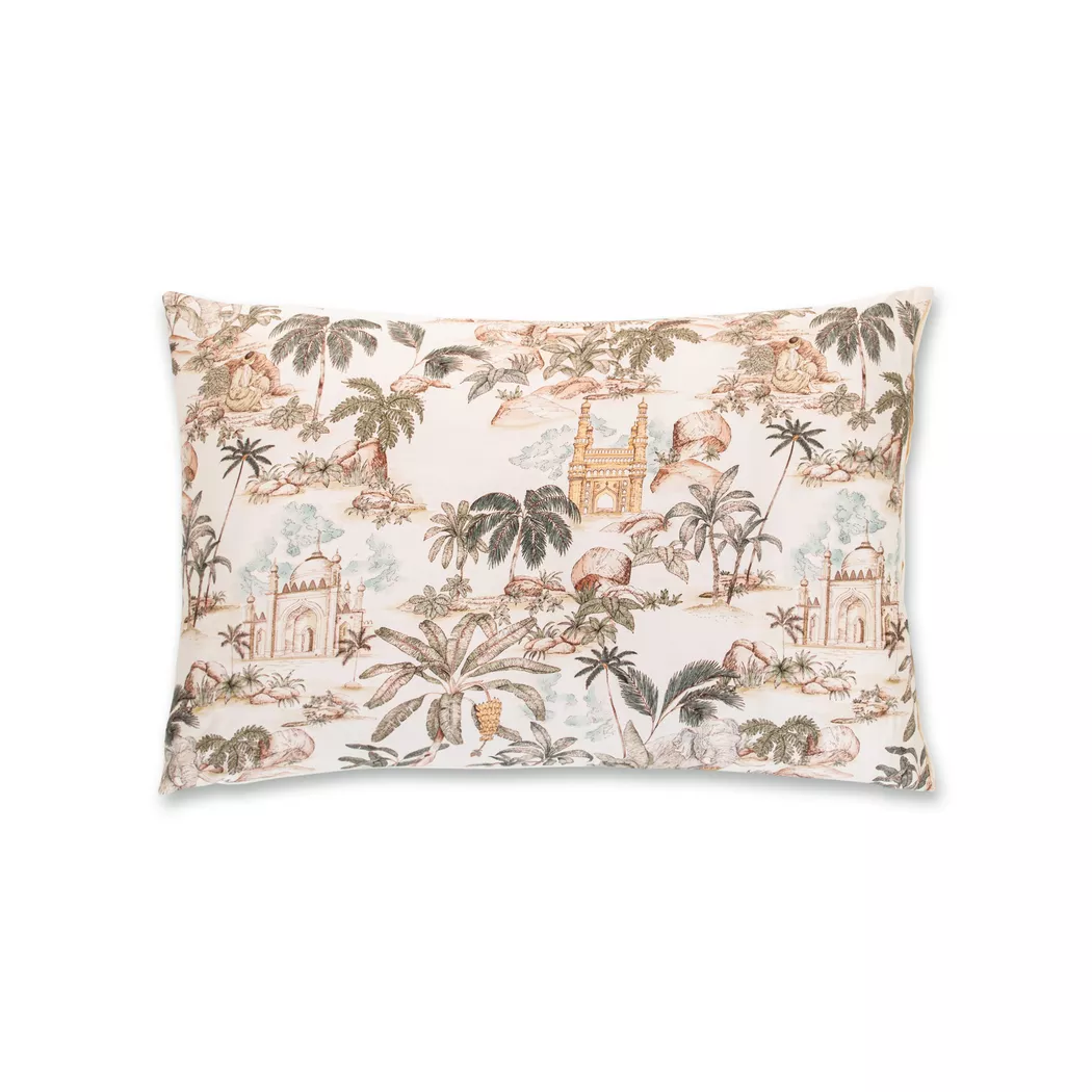 Manor - Kissenbezug, Eleonora Kissenbezug Tropical Print, 65 x 65 cm, Multicolor