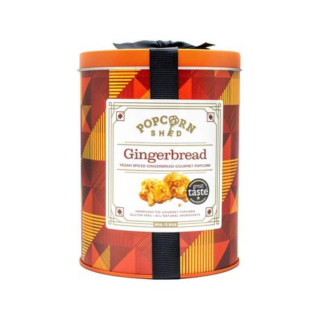 Popcorn Shed Xmas Vegan Spiced Gingerbread Gourmet Popcorn 