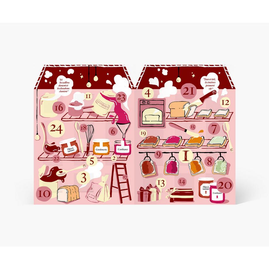 La Chambre aux Confitures Xmas Calendrier de l'Avent 