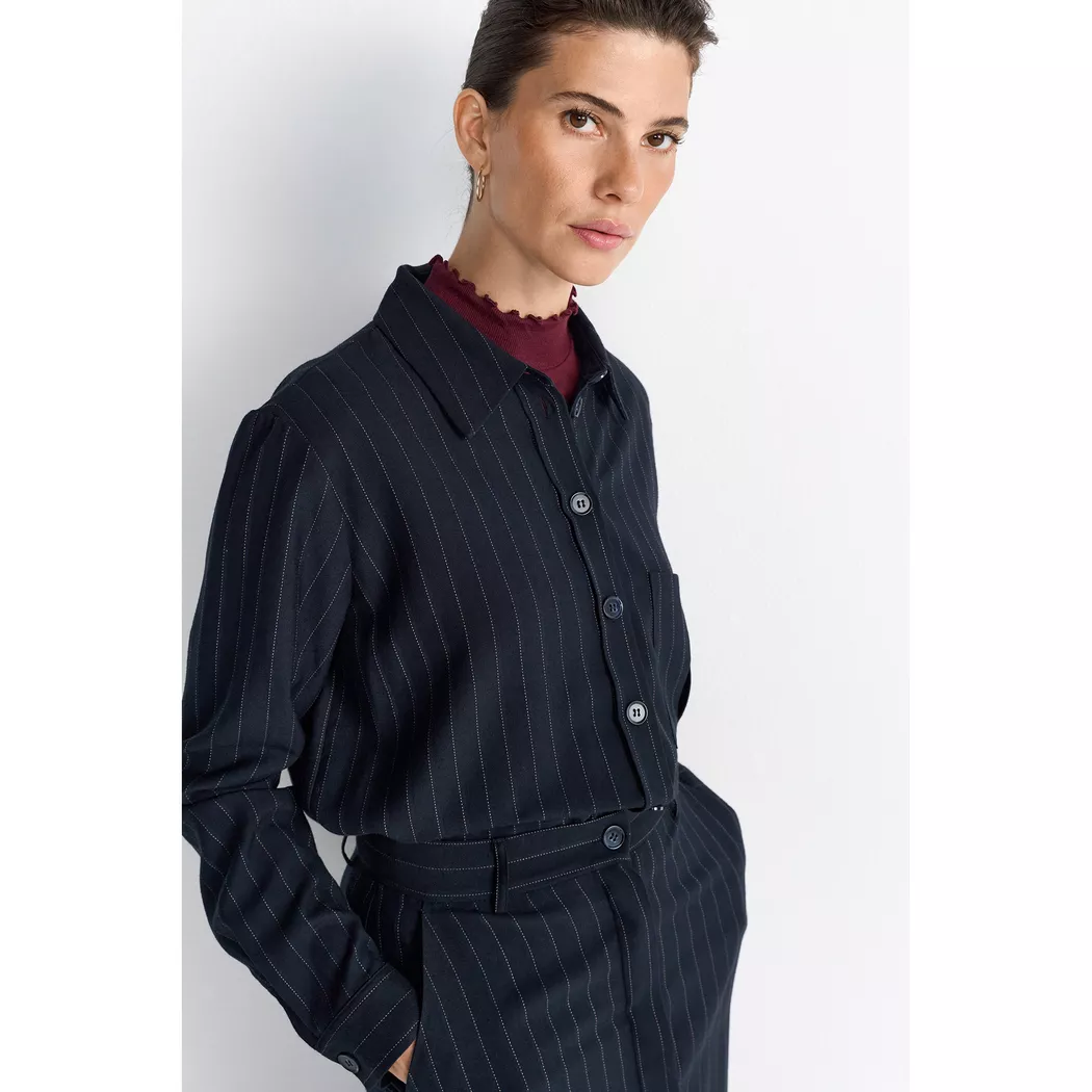 Rich & Royal - Bluse, für Damen, Dunkelblau, Größe 34