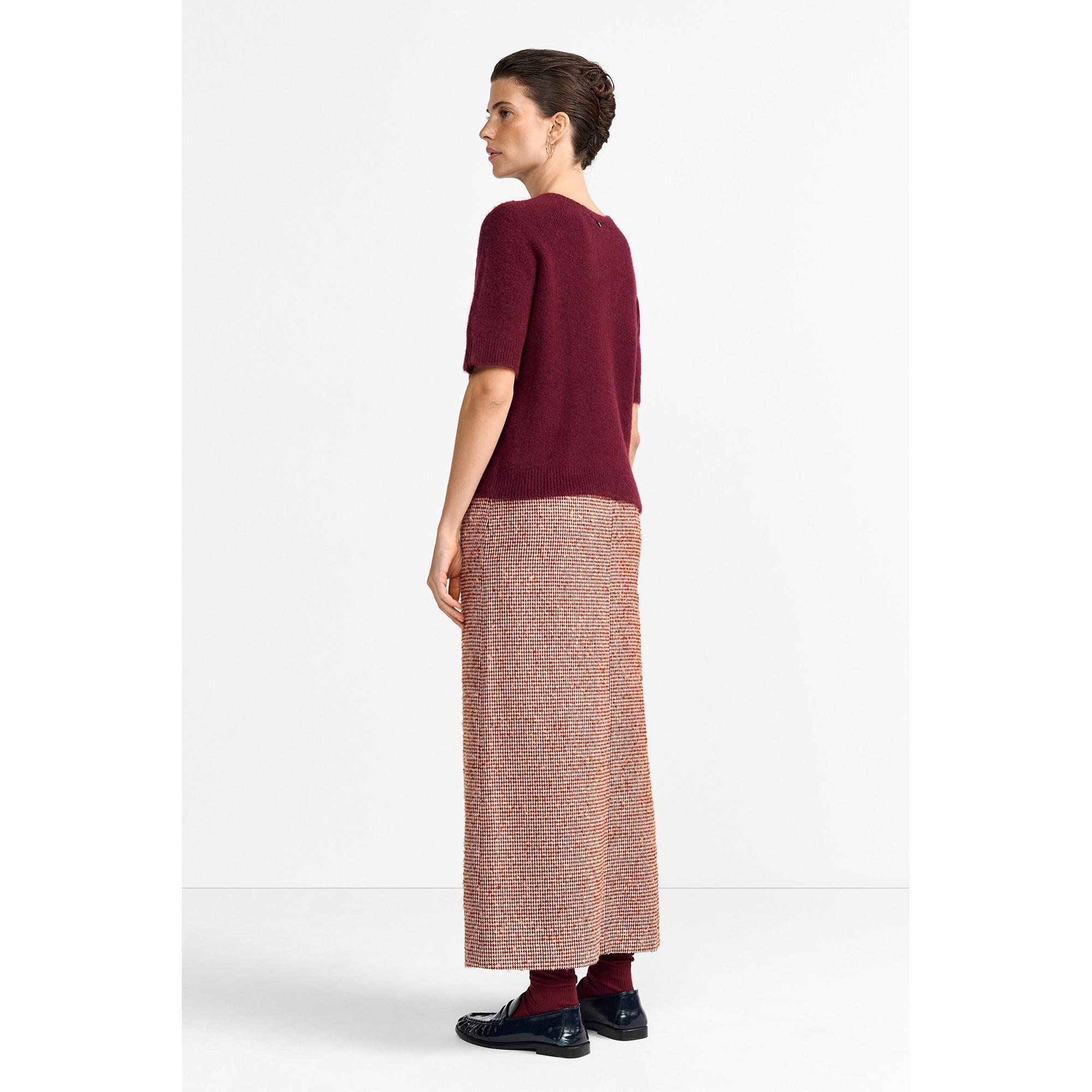 Rich & Royal Kurzarm Feinstrick Pullover  