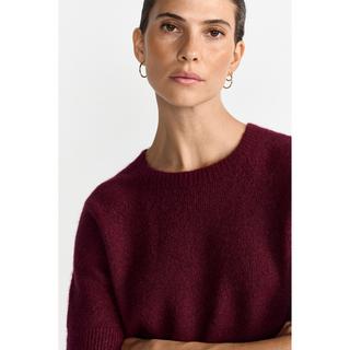 Rich & Royal Kurzarm Feinstrick Pullover  