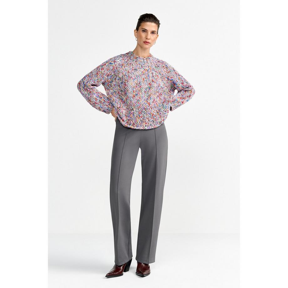 Rich & Royal Mehrfarbiger Strickpullover  