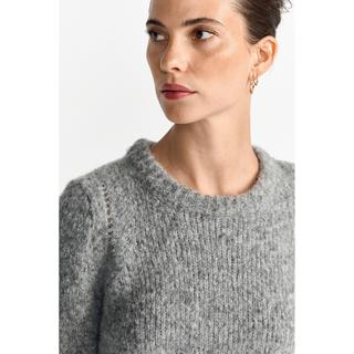 Rich & Royal Gestricktes Halbarm Rundhals T-Shirt  