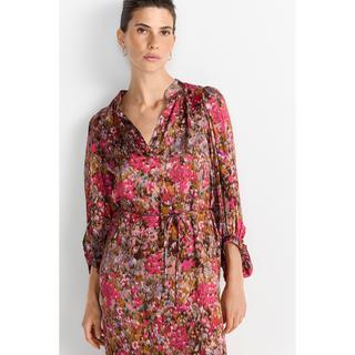 Rich & Royal Abito lungo floreale a maniche lunghe  