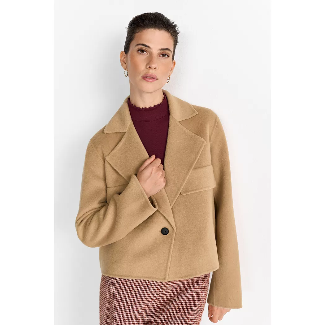 Rich & Royal - Jacke, für Damen, Camel, Größe 40