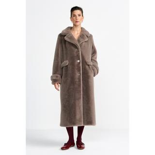 Rich & Royal Cappotto lungo collo a revers  