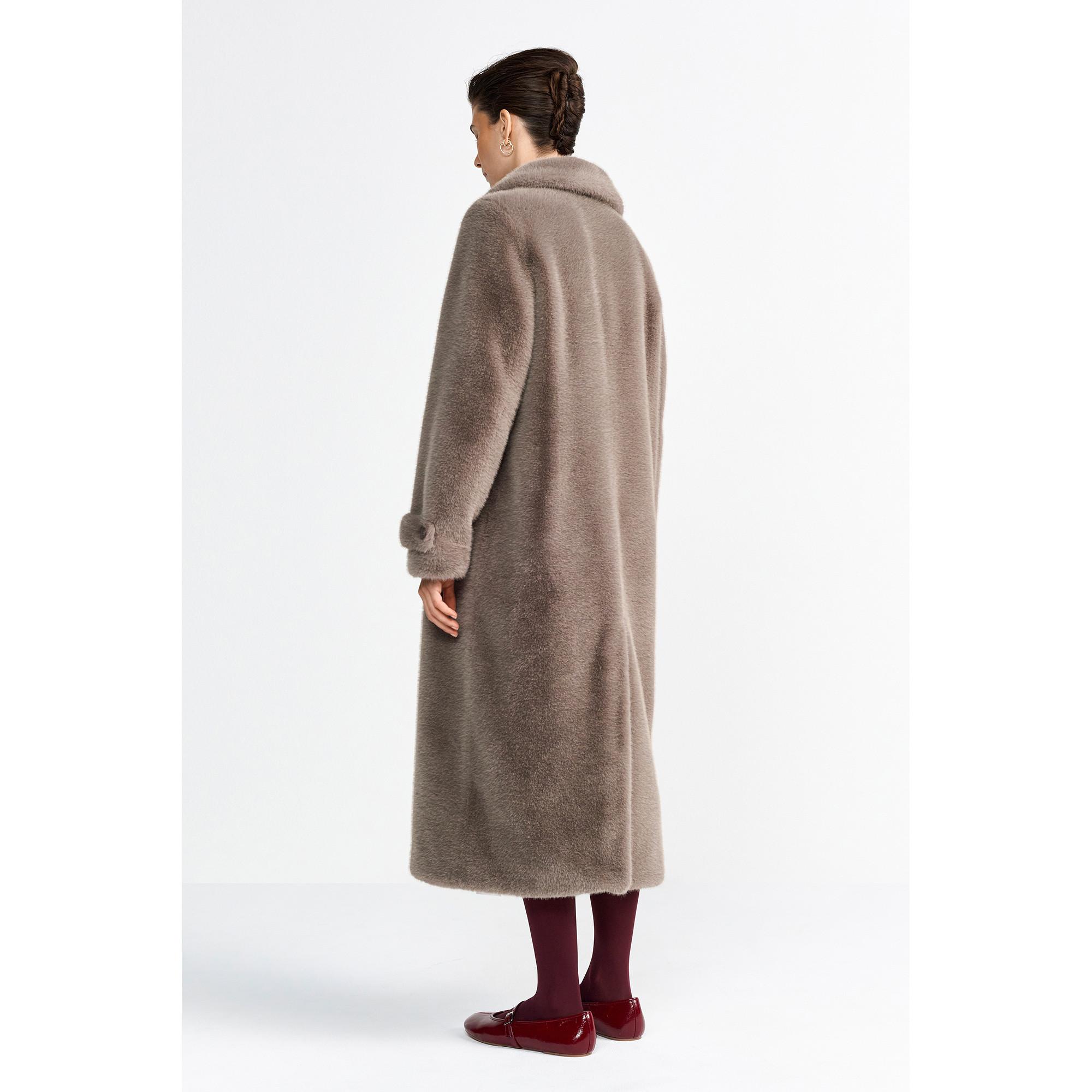 Rich & Royal Cappotto lungo collo a revers  