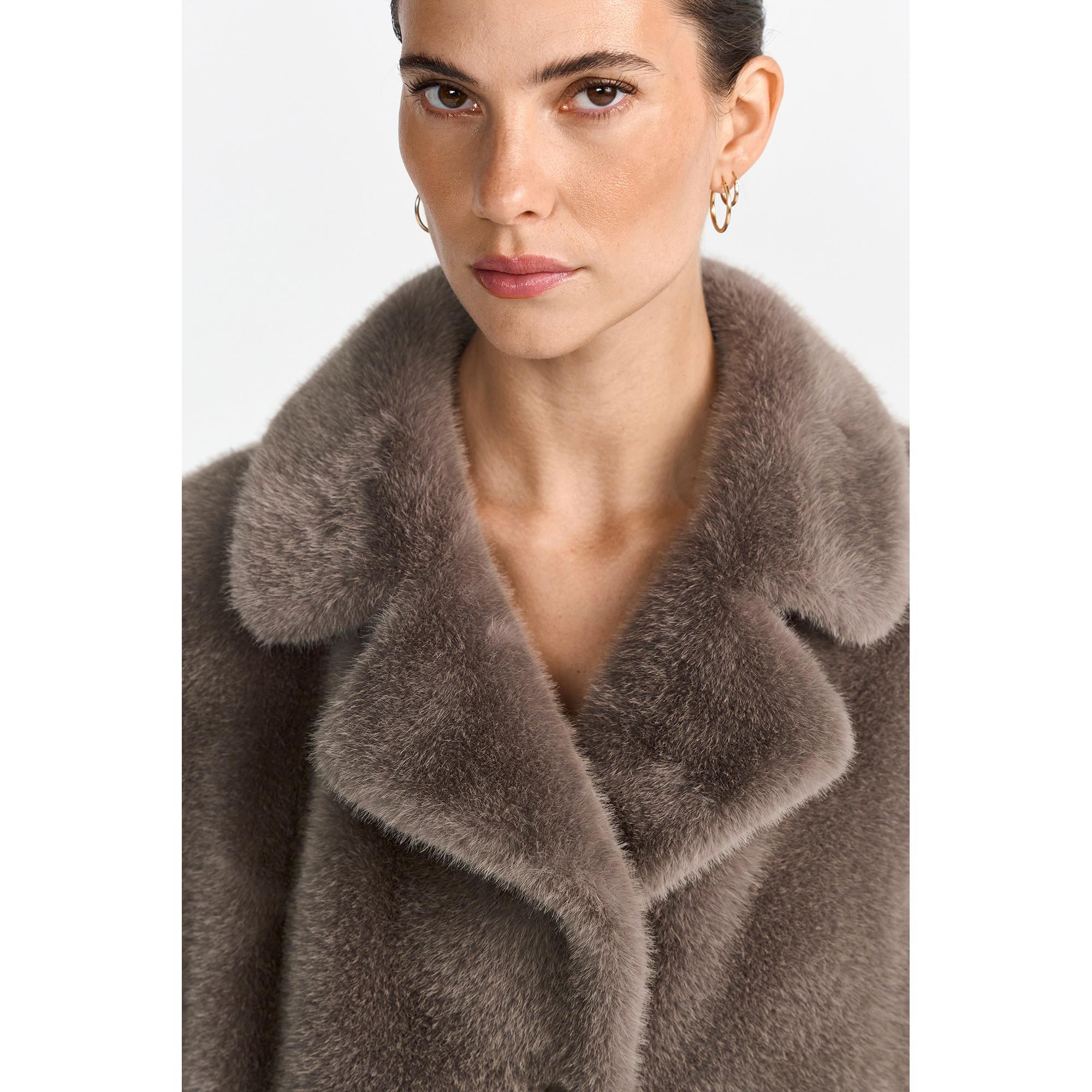 Rich & Royal Cappotto lungo collo a revers  