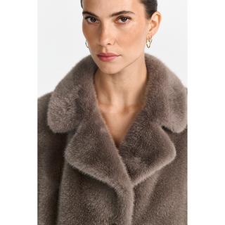 Rich & Royal Cappotto lungo collo a revers  