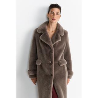 Rich & Royal Cappotto lungo collo a revers  