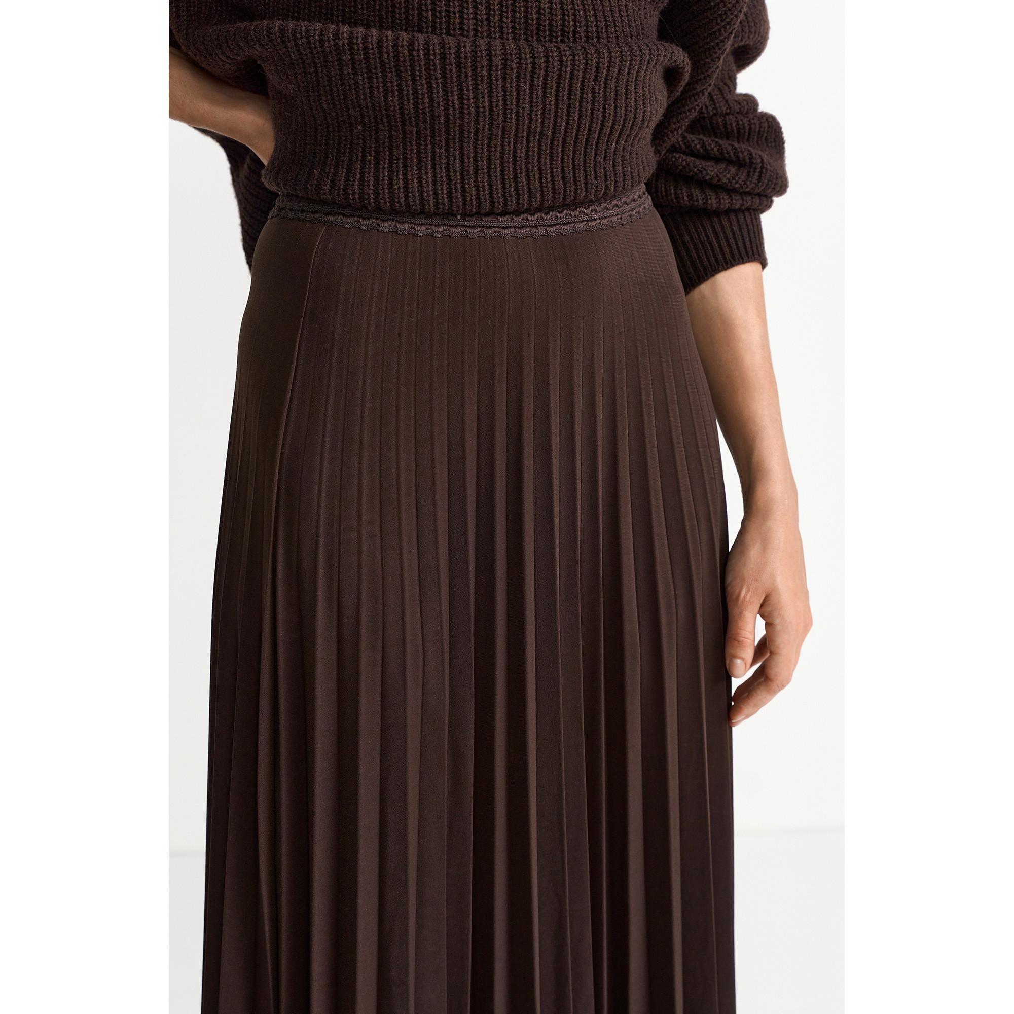 Rich & Royal Gonna Midi Plissettata  