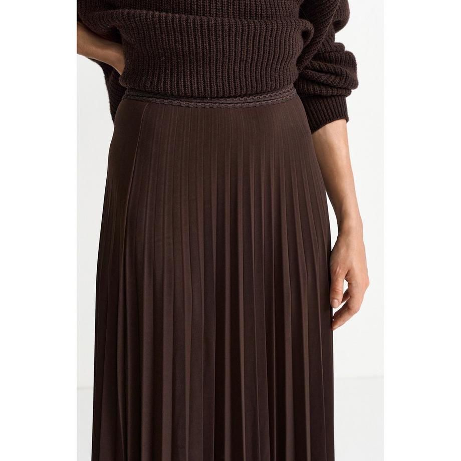 Rich & Royal Gonna Midi Plissettata  