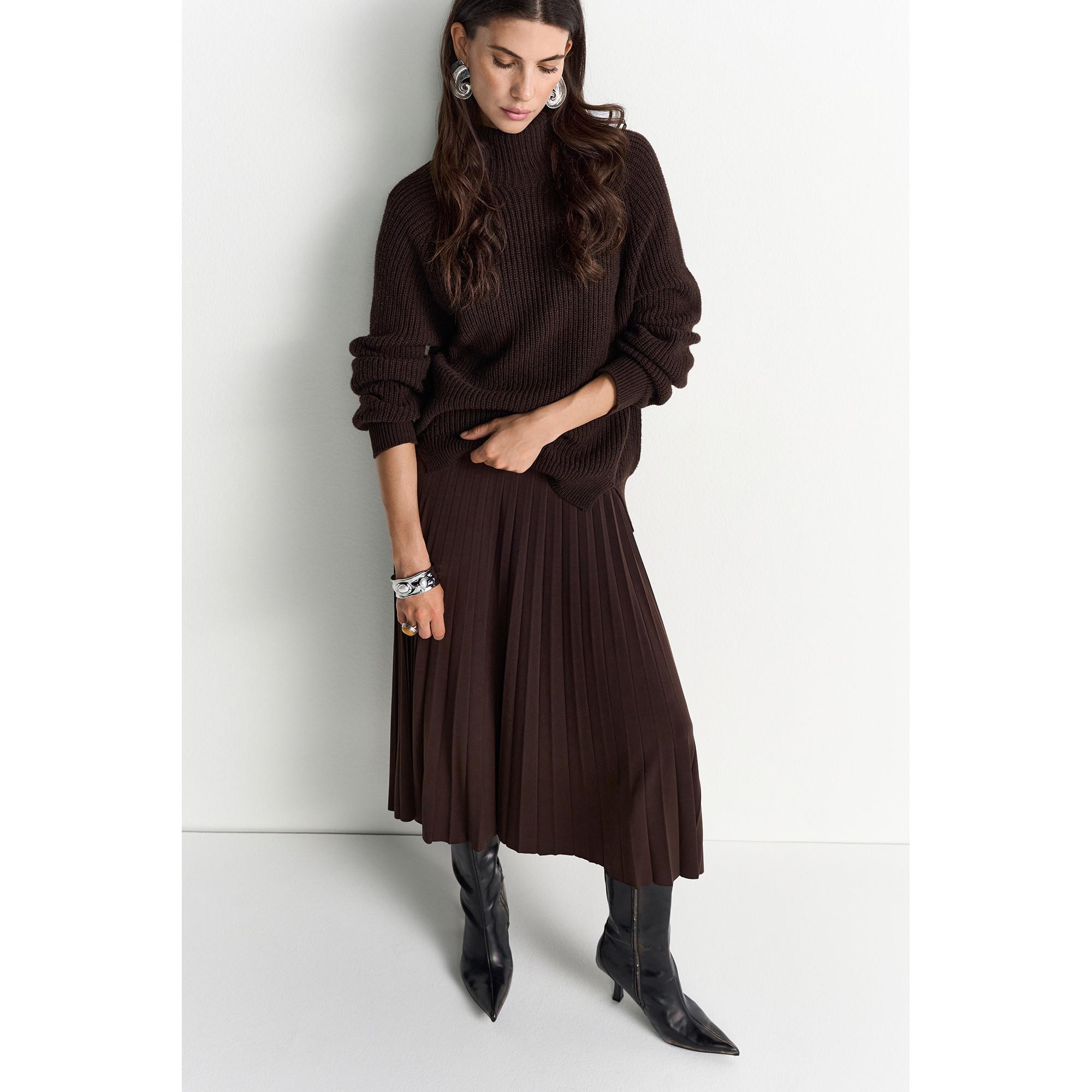 Rich & Royal Gonna Midi Plissettata  