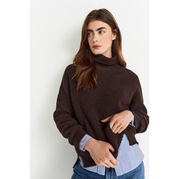 Pullover, Rollkragen