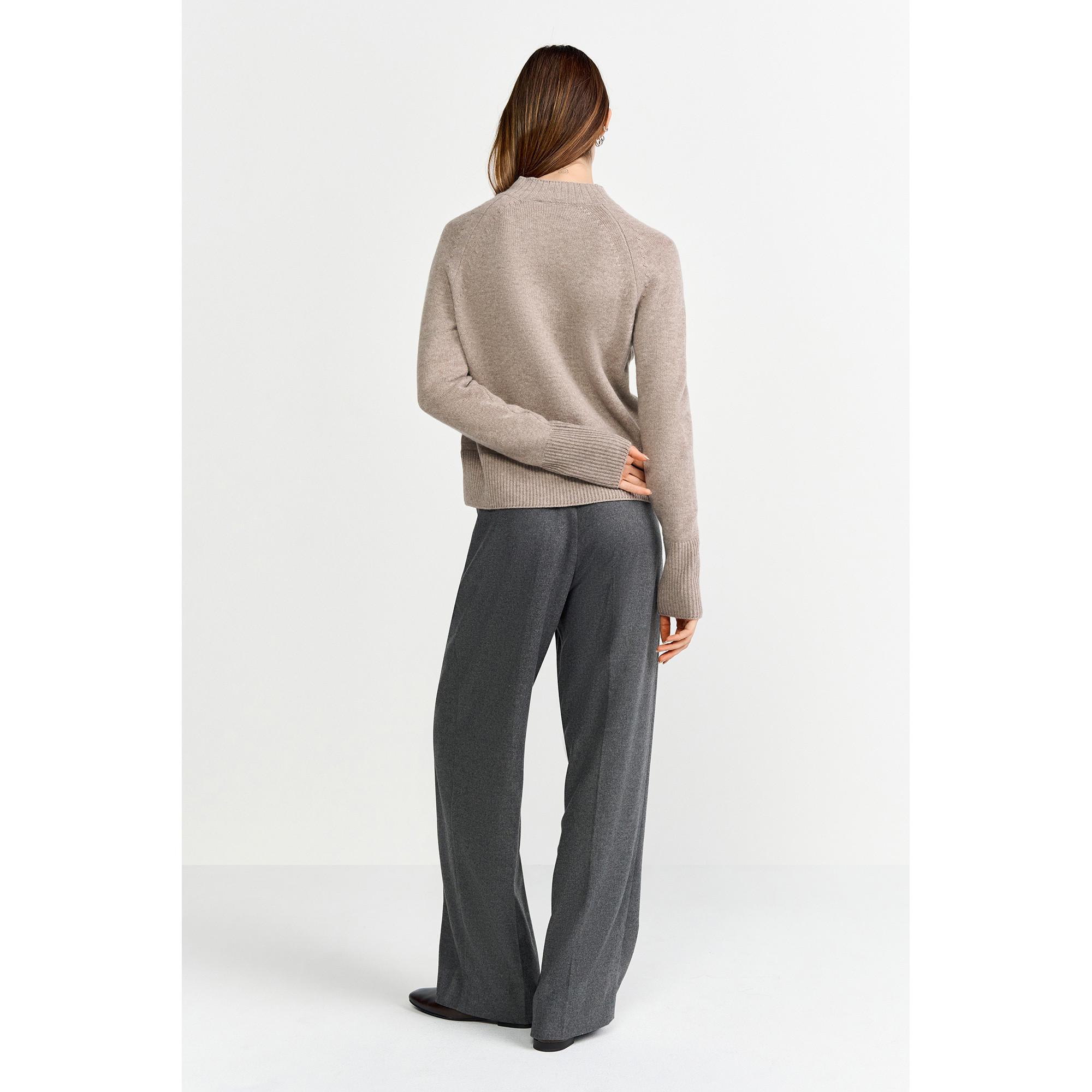 Rich & Royal Maglione Collo Alto Maniche Raglan  