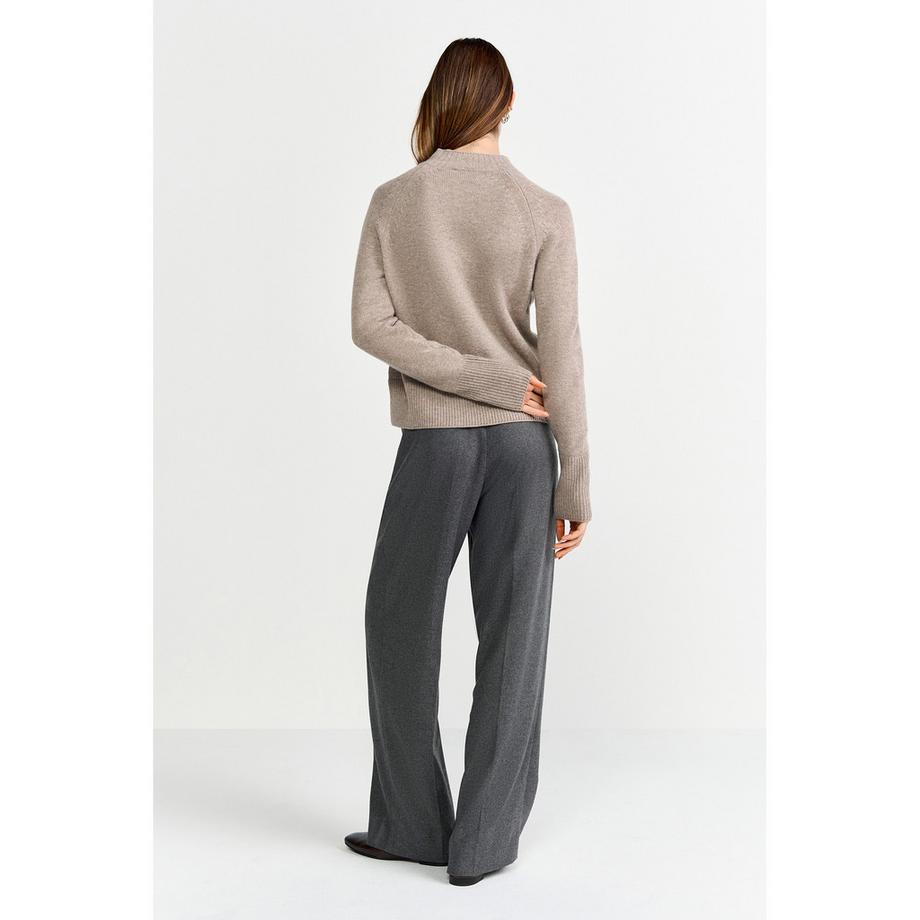 Rich & Royal Pull en maille Col montant  