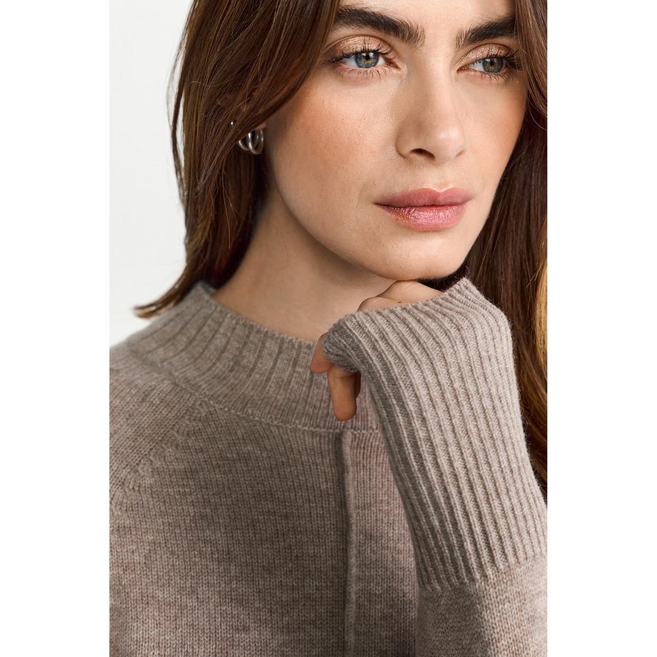 Rich & Royal Pull en maille Col montant  