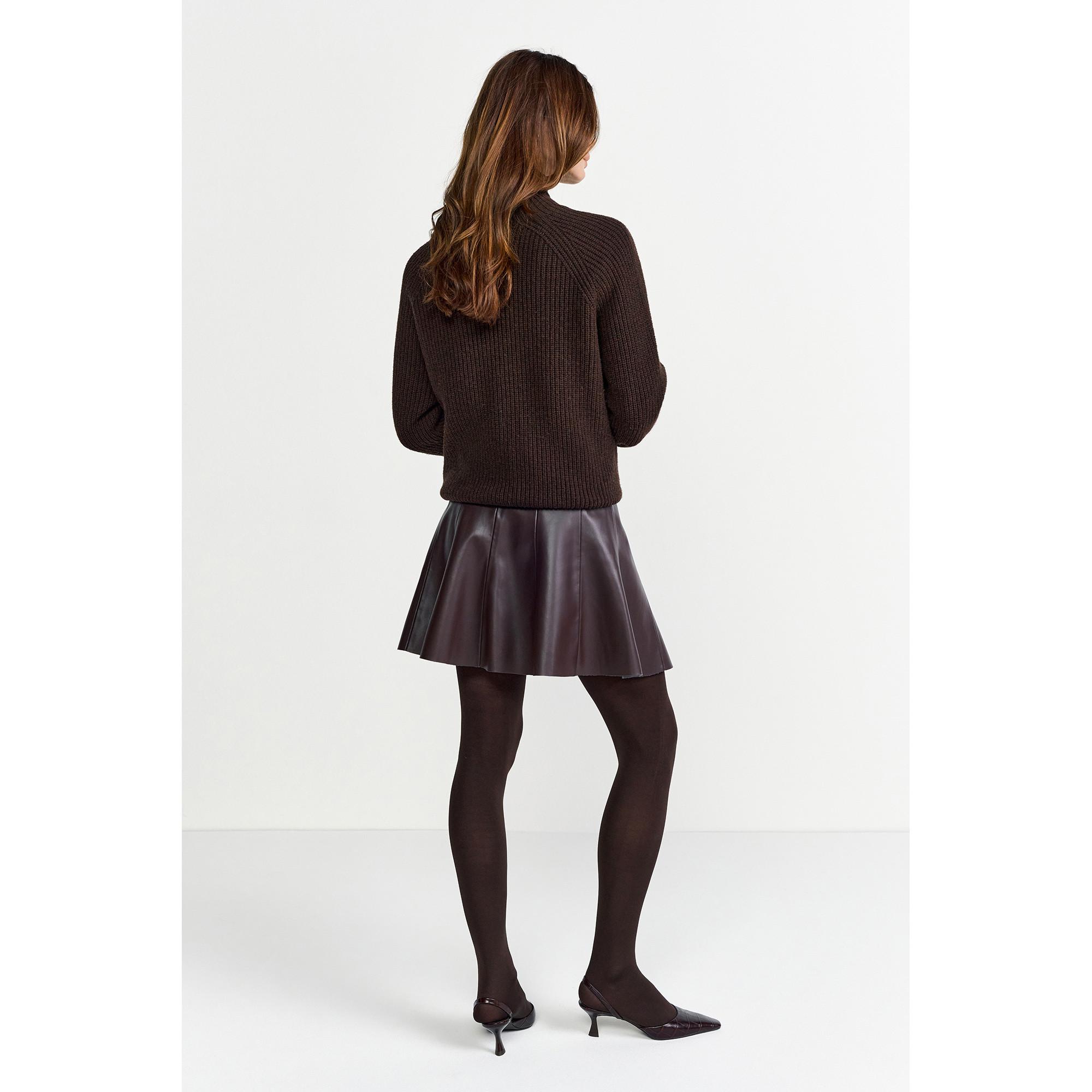 Rich & Royal Ausgestellter A-Linien Minirock  