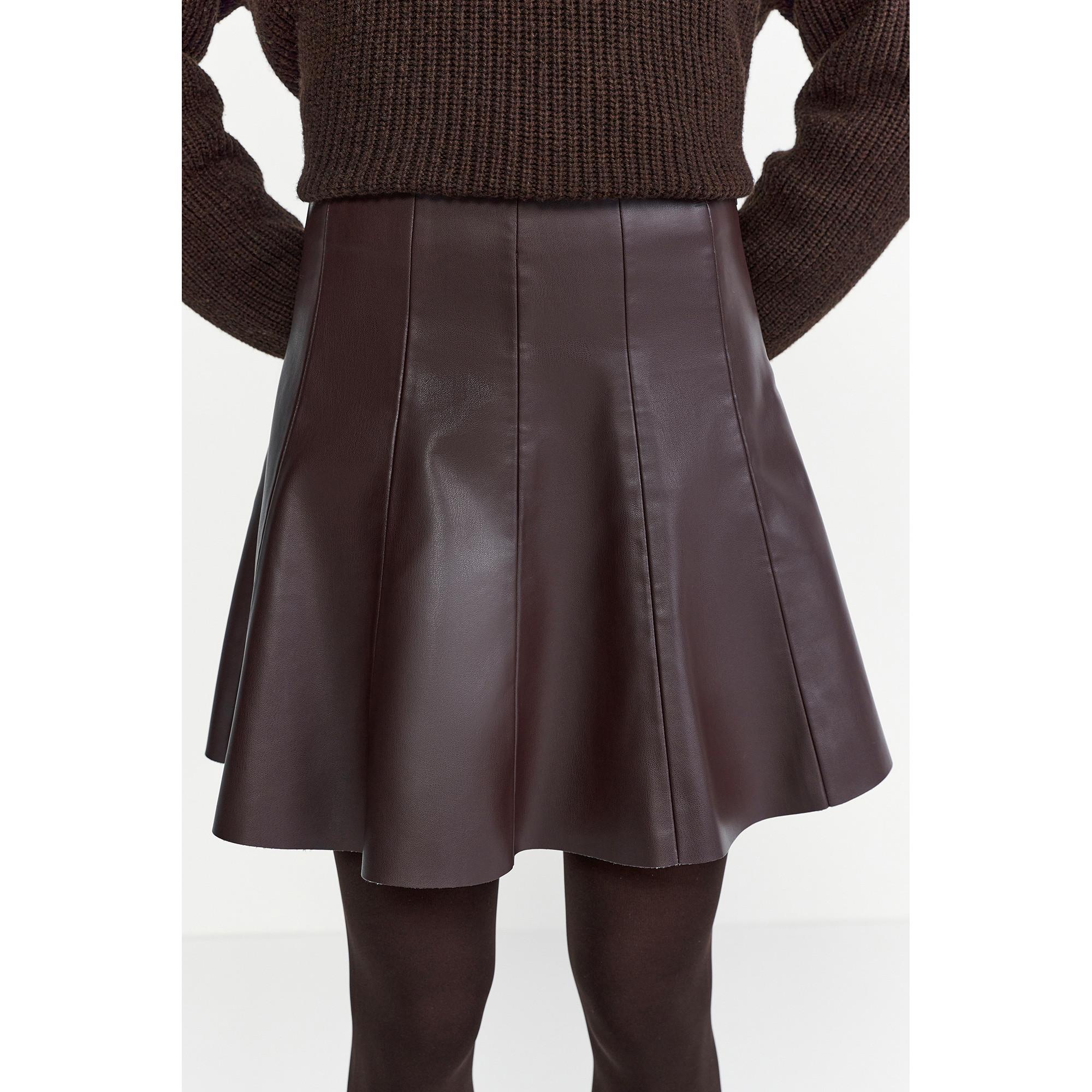 Rich & Royal Ausgestellter A-Linien Minirock  