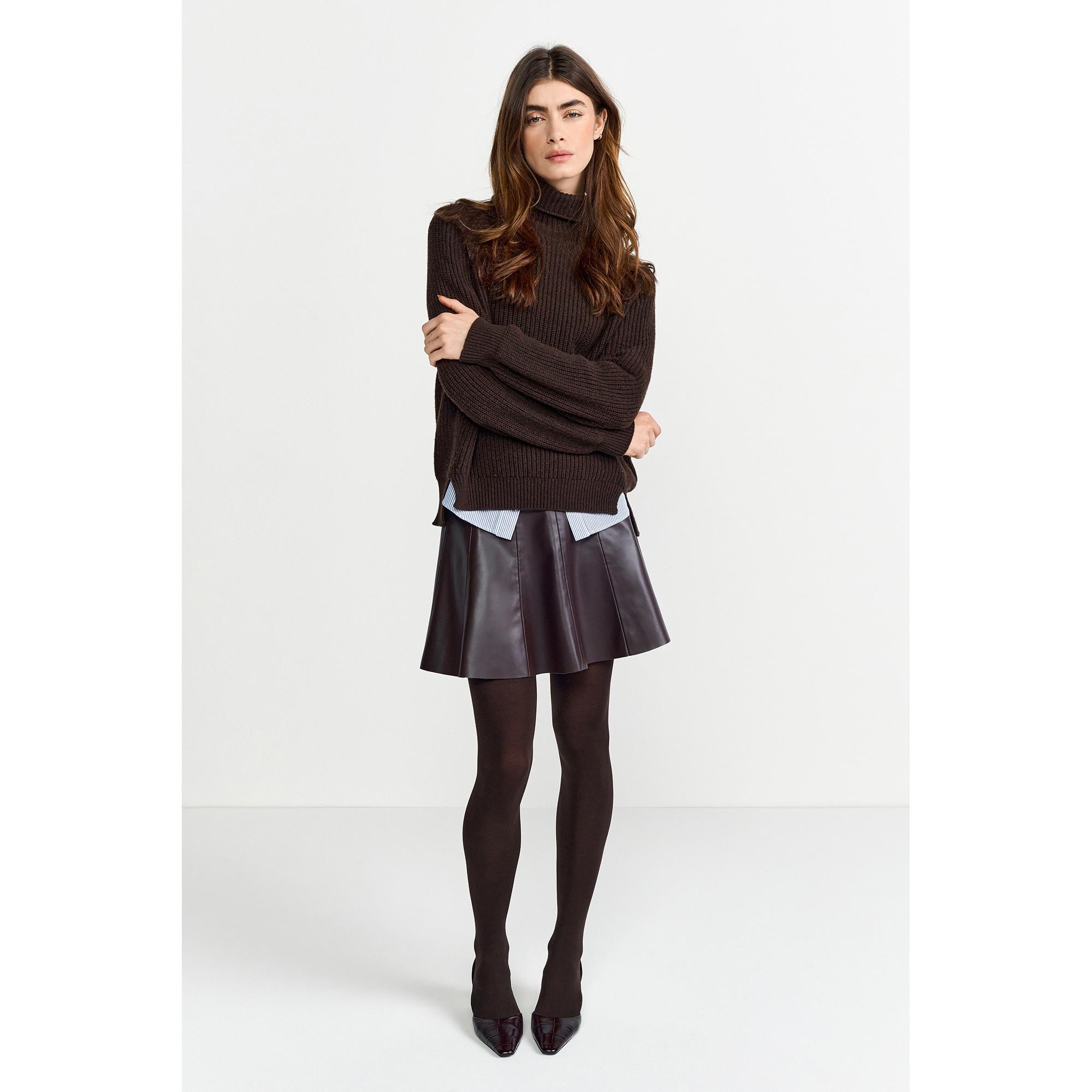 Rich & Royal Ausgestellter A-Linien Minirock  