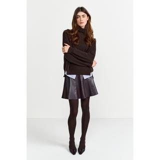 Rich & Royal Ausgestellter A-Linien Minirock  