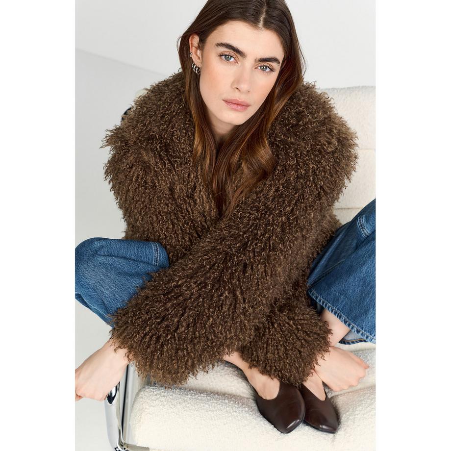 Rich & Royal Giacca Shaggy  