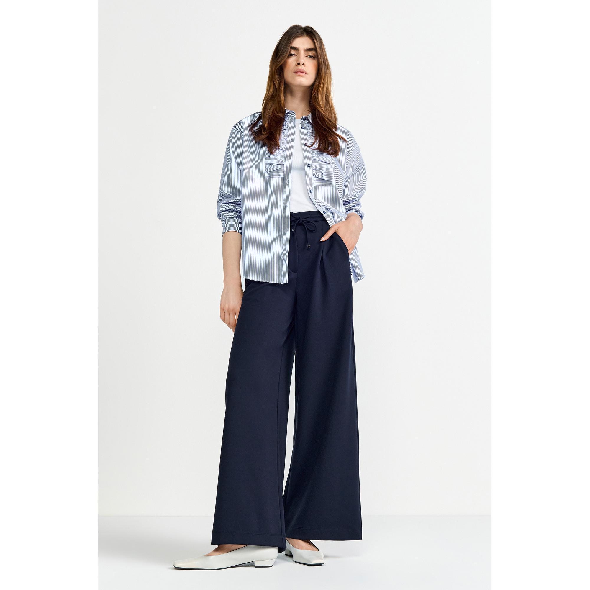 Rich & Royal Pantaloni a Gamba Larga  