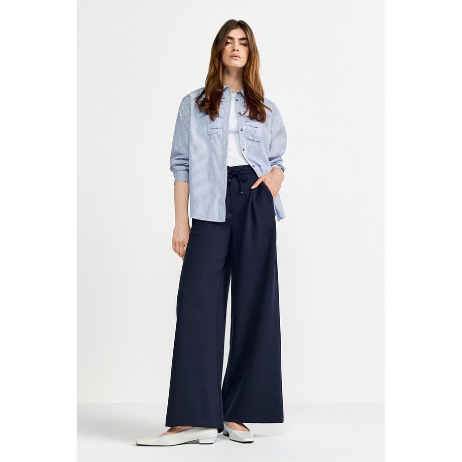 Rich & Royal Weite Hose mit Kordelzug  