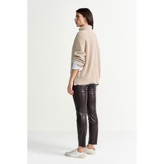 Rich & Royal Faux Leder Slim Fit Hose  